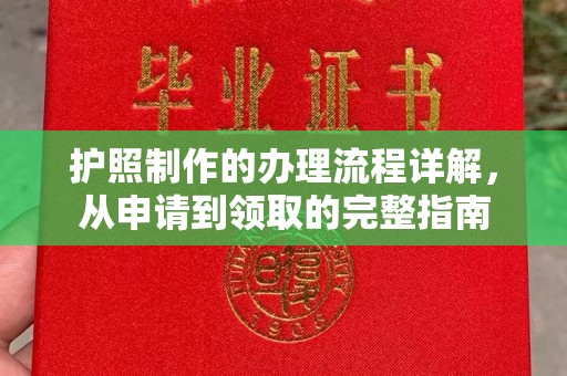 陆良护照制作的办理流程详解，从申请到领取的完整指南