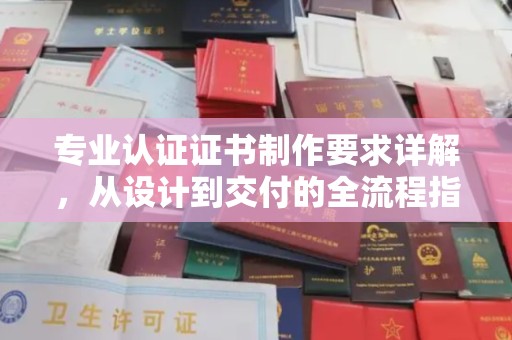 古浪专业认证证书制作要求详解，从设计到交付的全流程指南