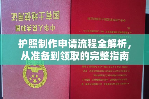吉水护照制作申请流程全解析，从准备到领取的完整指南